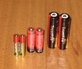 Литиевые аккумуляторы TrustFire 2400mAh 2шт формата 18650 с защитой