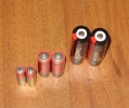 Литиевые аккумуляторы TrustFire 2400mAh 2шт формата 18650 с защитой